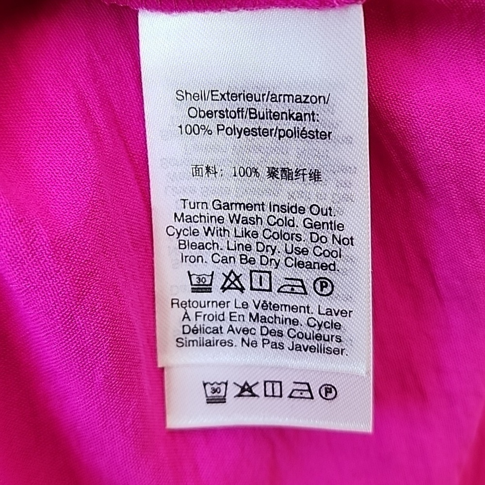 DKNY - Stunning Vibrant Magenta Dress​​​​​​​​​ - Picture 13 of 16